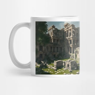 Ancient Ruined Temple Mug